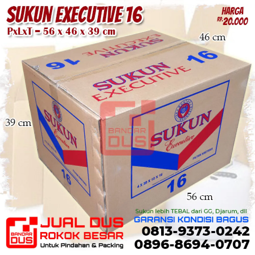 Dus Rokok Sukun Executive 16