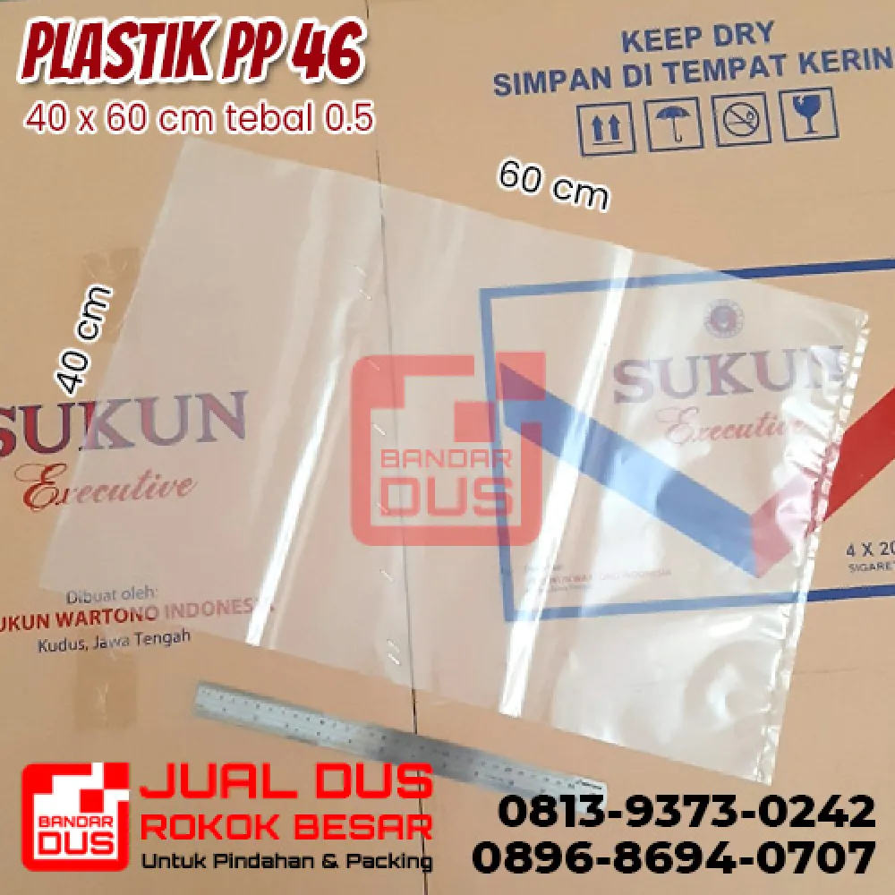 Plastik PP 40x60 cm Tebal 0.5