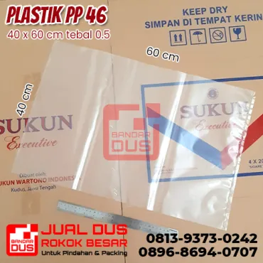 Plastik PP 40x60 cm Tebal 0.5